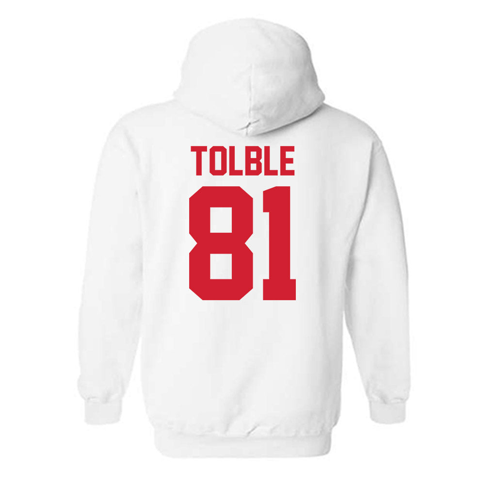 Youngstown State - NCAA Football : Benjamin Tolble - Classic Shersey Hooded Sweatshirt-1