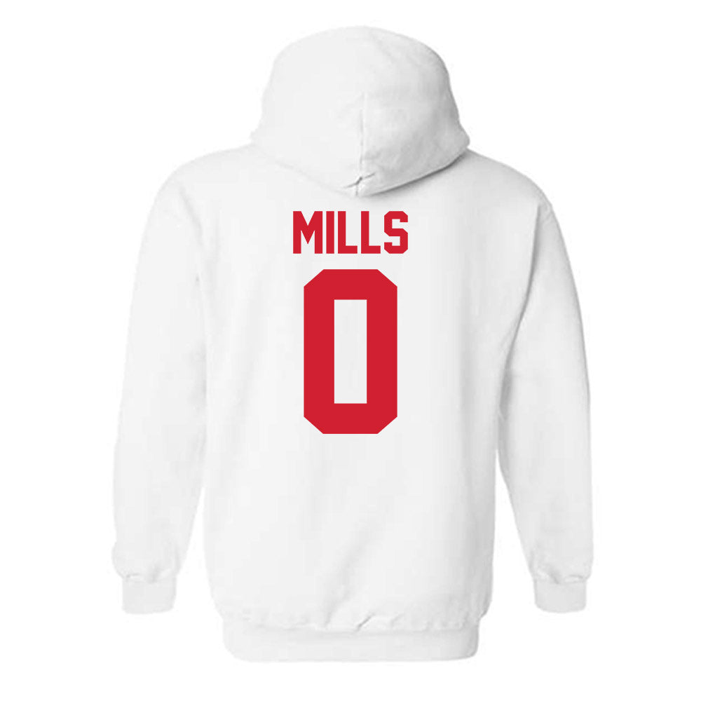 Youngstown State - NCAA Football : Tahir Mills - Classic Shersey Hooded Sweatshirt-1