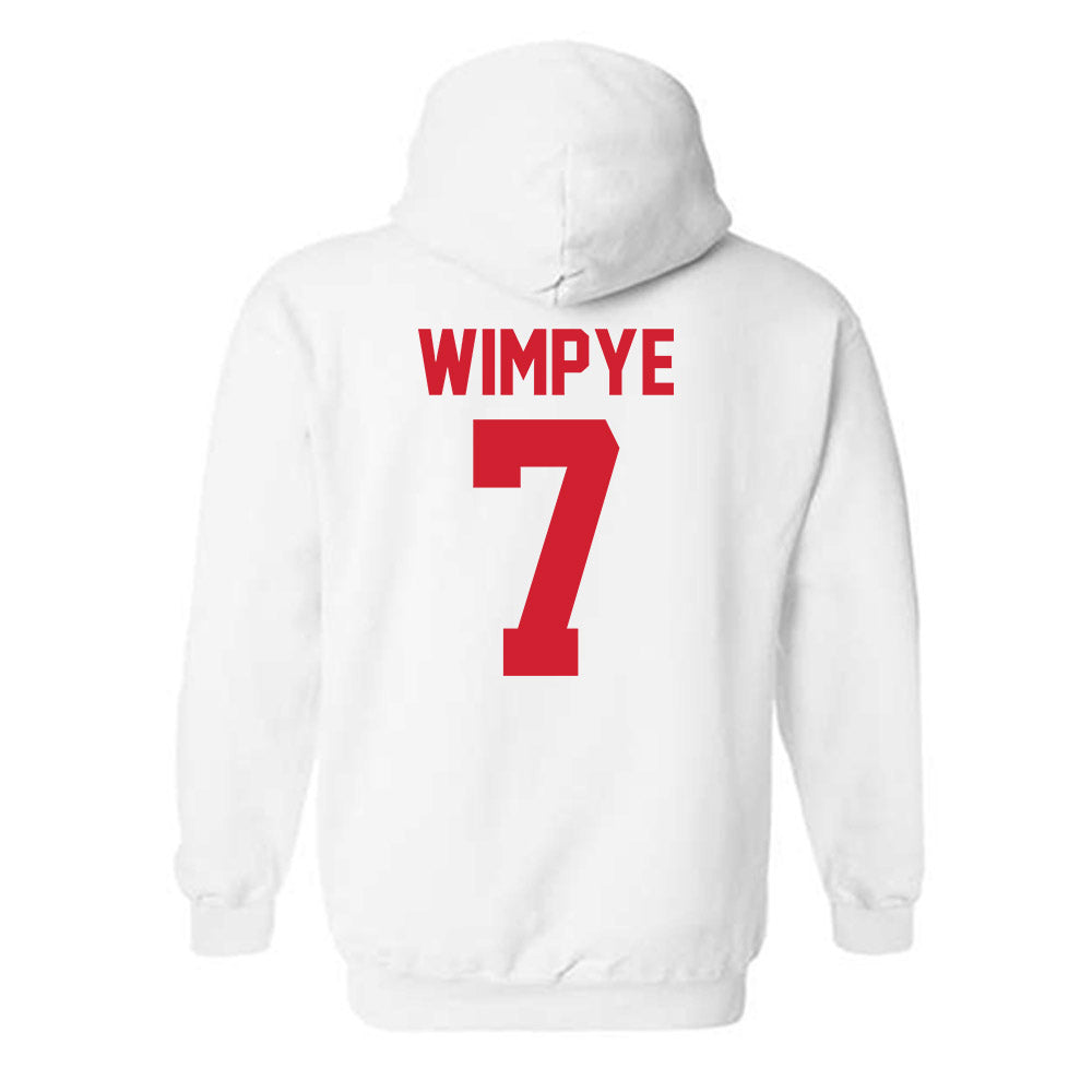 Youngstown State - NCAA Football : Justin Wimpye - Classic Shersey Hooded Sweatshirt-1
