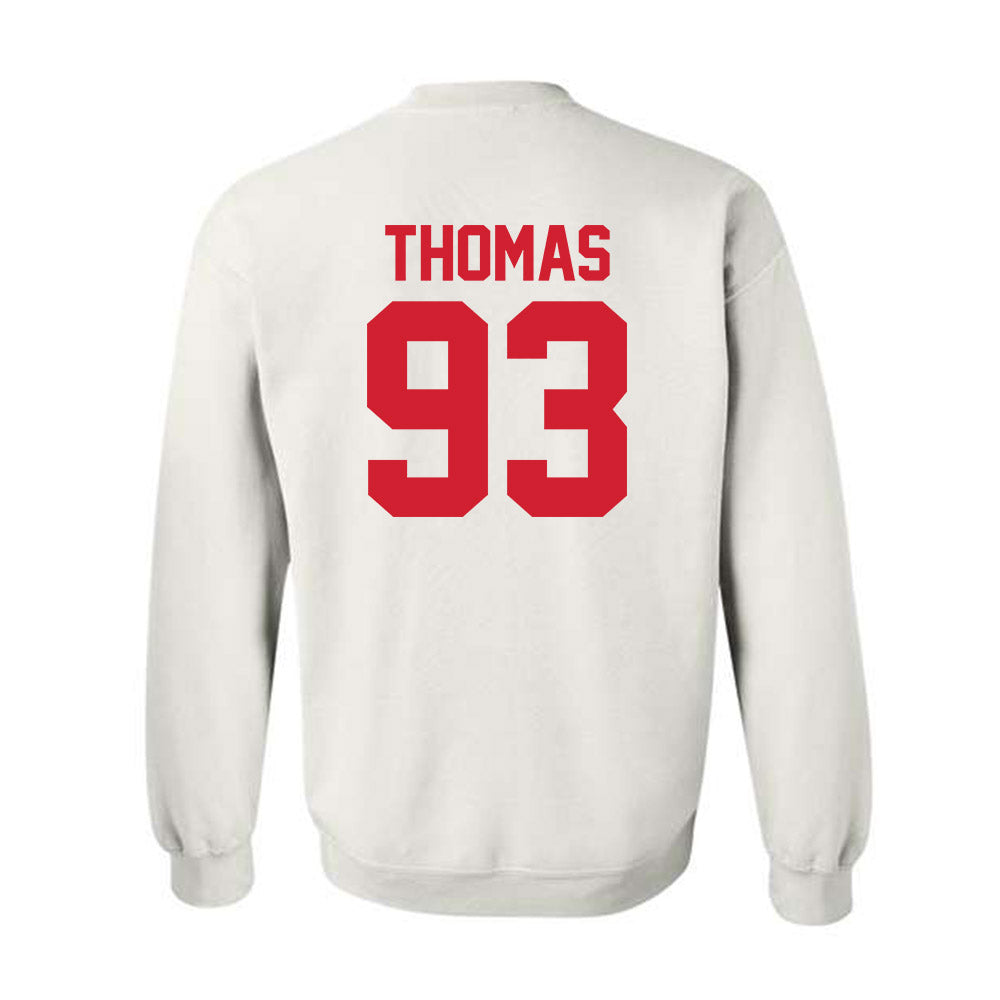 Youngstown State - NCAA Football : Justin Thomas - Classic Shersey Crewneck Sweatshirt-1