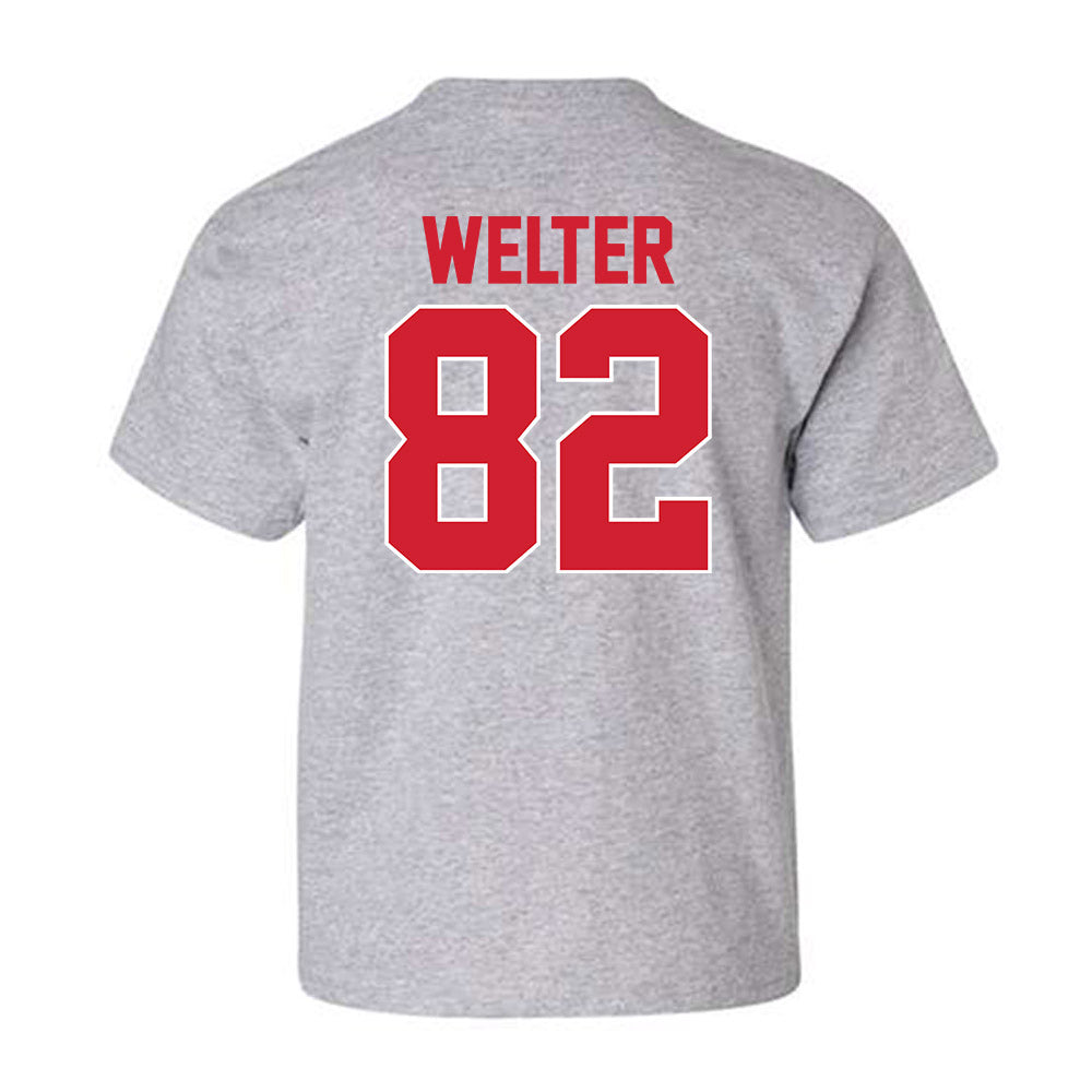 Youngstown State - NCAA Football : Max Welter - Classic Shersey Youth T-Shirt-1