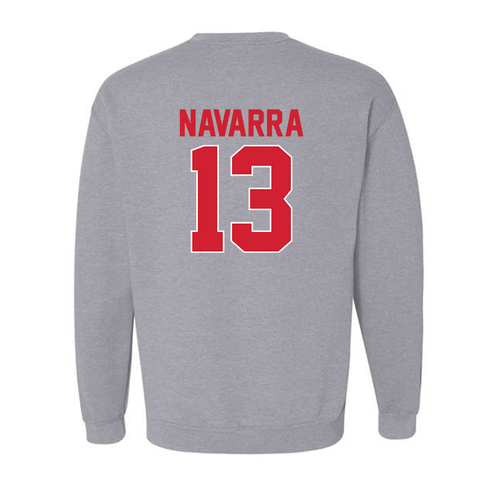 Youngstown State - NCAA Men's Basketball : Markus Navarra - Classic Shersey Crewneck Sweatshirt-1