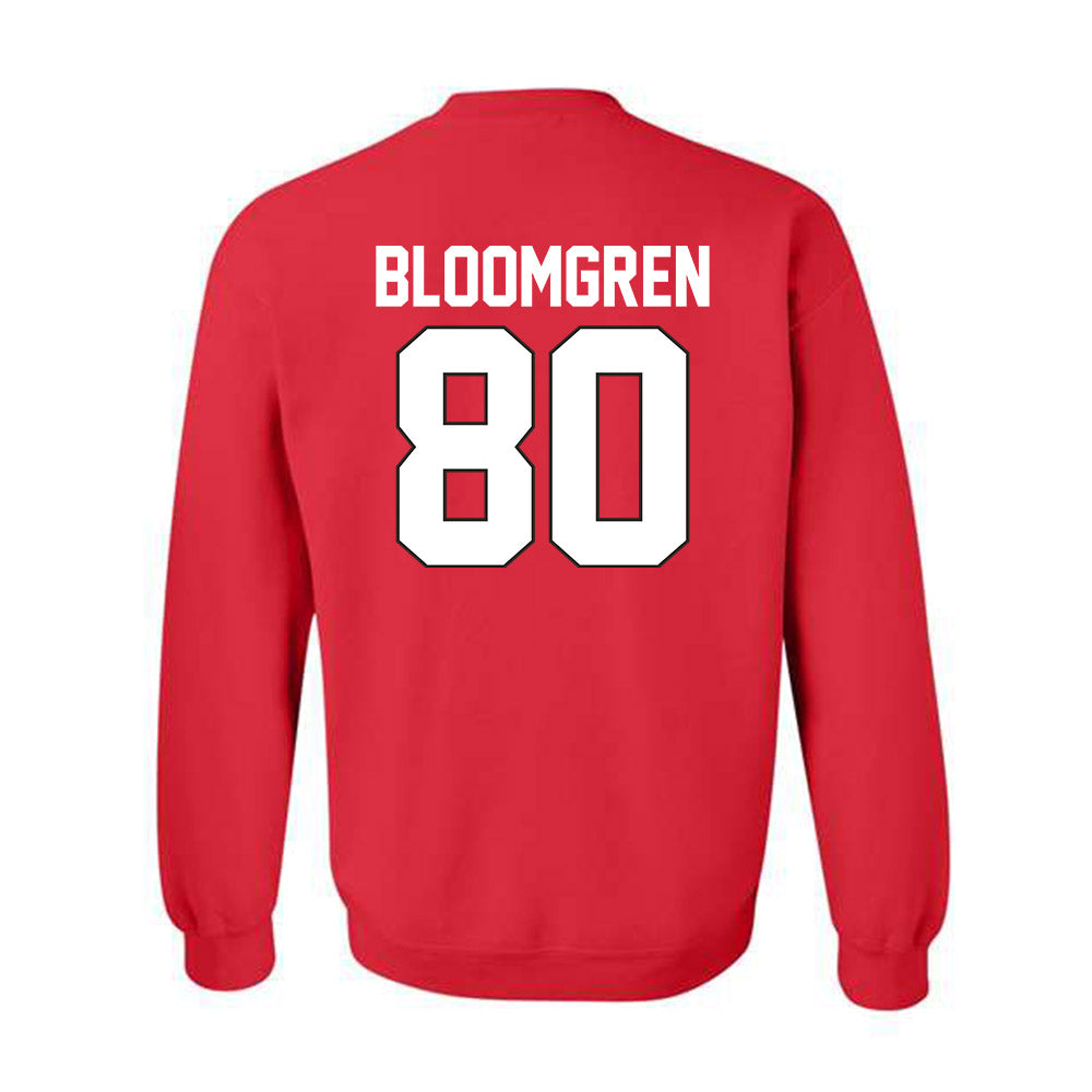 Youngstown State - NCAA Football : Christian Bloomgren - Classic Shersey Crewneck Sweatshirt-1