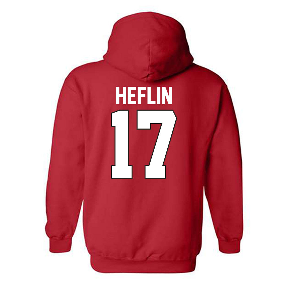 Youngstown State - NCAA Baseball : Tyler Heflin - Classic Shersey Hooded Sweatshirt-1