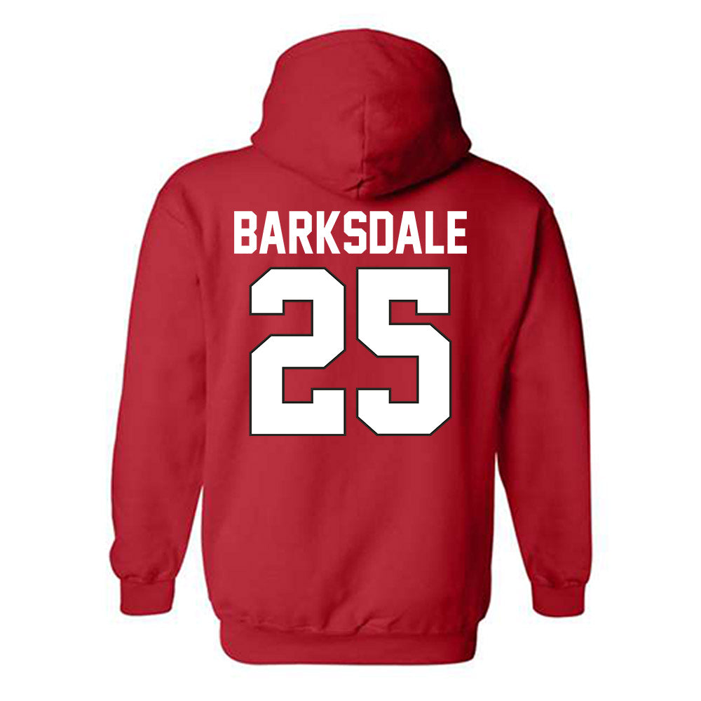 Youngstown State - NCAA Football : Donald Barksdale - Classic Shersey Hooded Sweatshirt-1