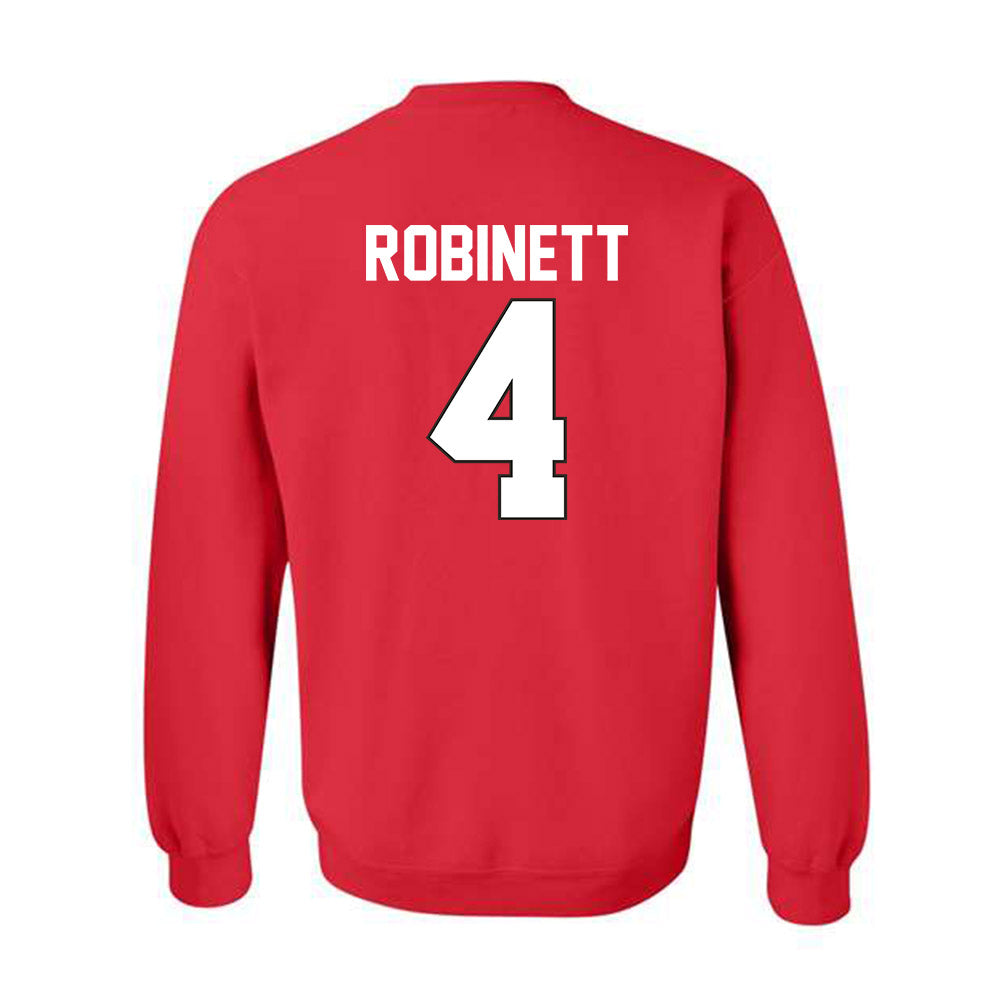 Youngstown State - NCAA Men's Basketball : Tyler Robinett - Classic Shersey Crewneck Sweatshirt-1