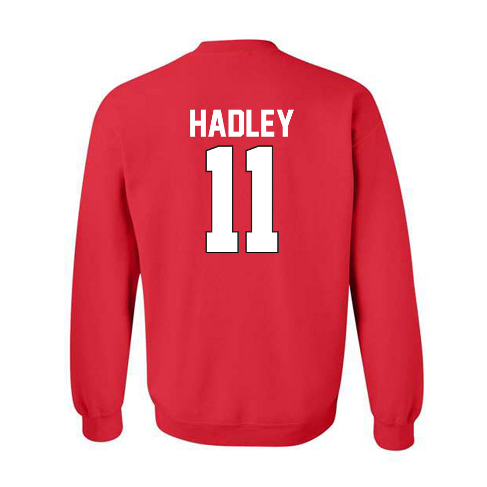 Youngstown State - NCAA Baseball : Caleb Hadley - Classic Shersey Crewneck Sweatshirt-1