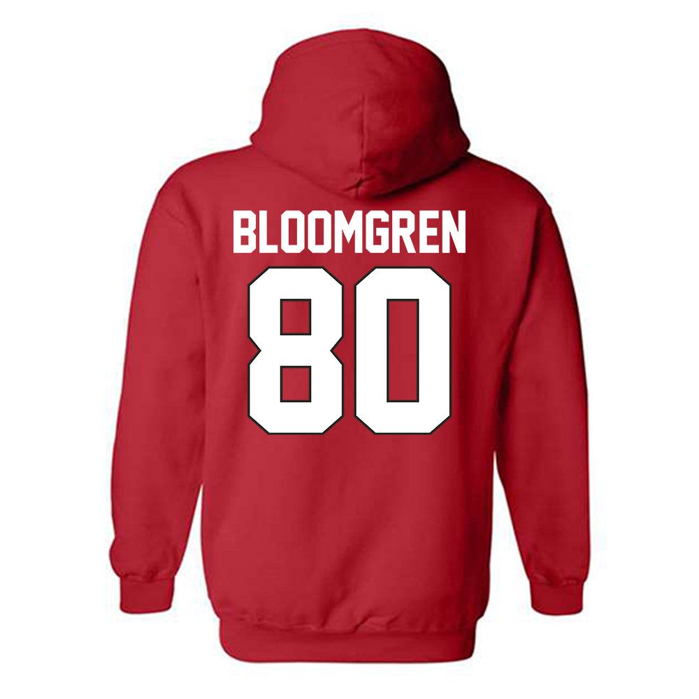 Youngstown State - NCAA Football : Christian Bloomgren - Classic Shersey Hooded Sweatshirt-1