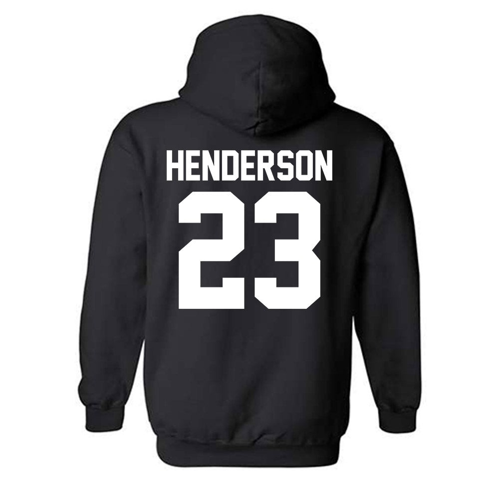 Youngstown State - NCAA Football : Stephen Henderson - Classic Fashion Shersey Hooded Sweatshirt-1