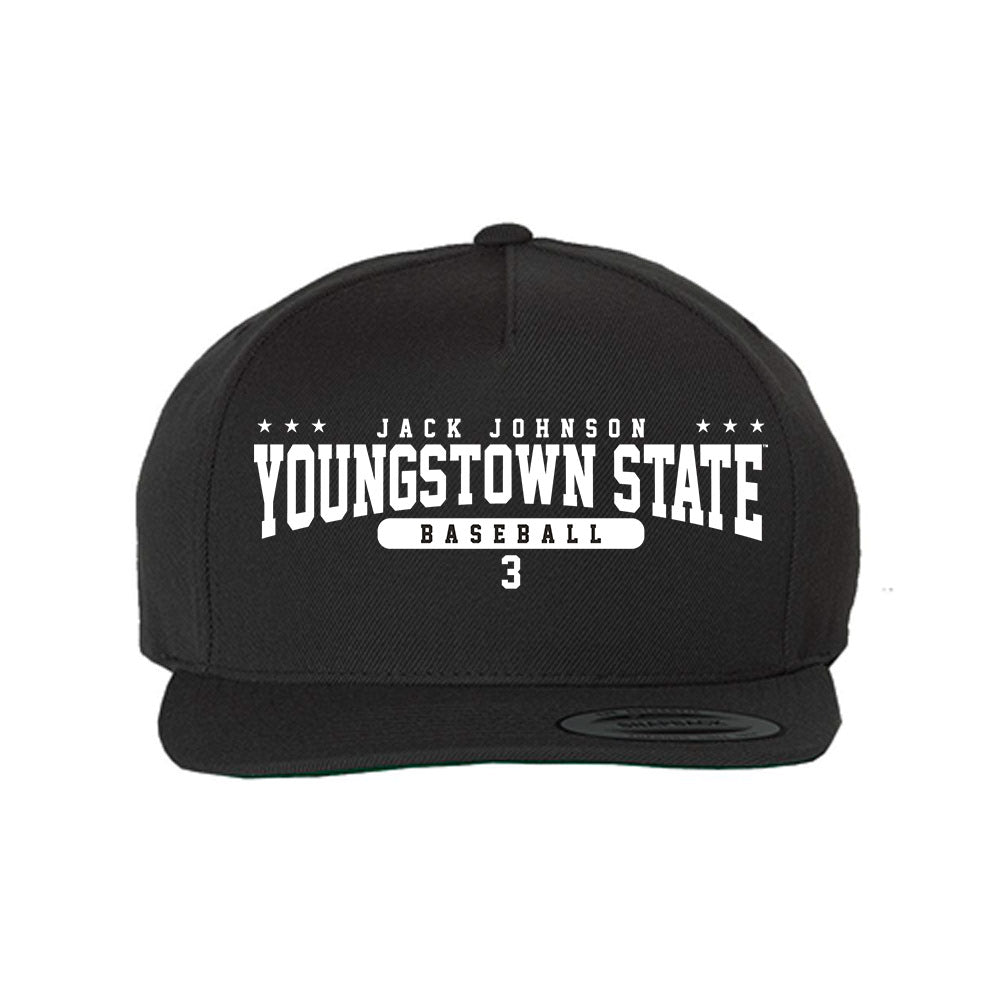 Youngstown State - NCAA Baseball : Jack Johnson - Snapback Hat-0