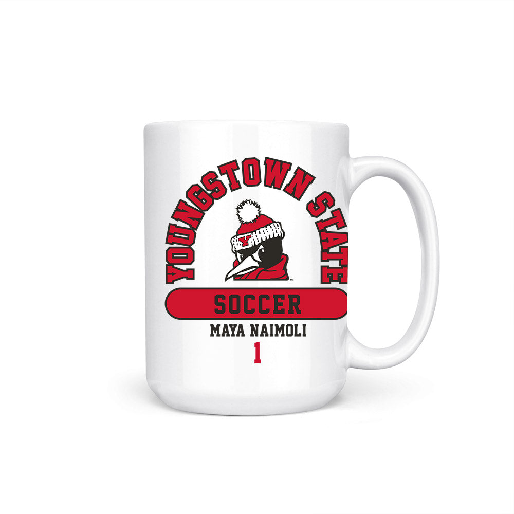 Youngstown State - NCAA Women's Soccer : Maya Naimoli - Coffee Mug-0