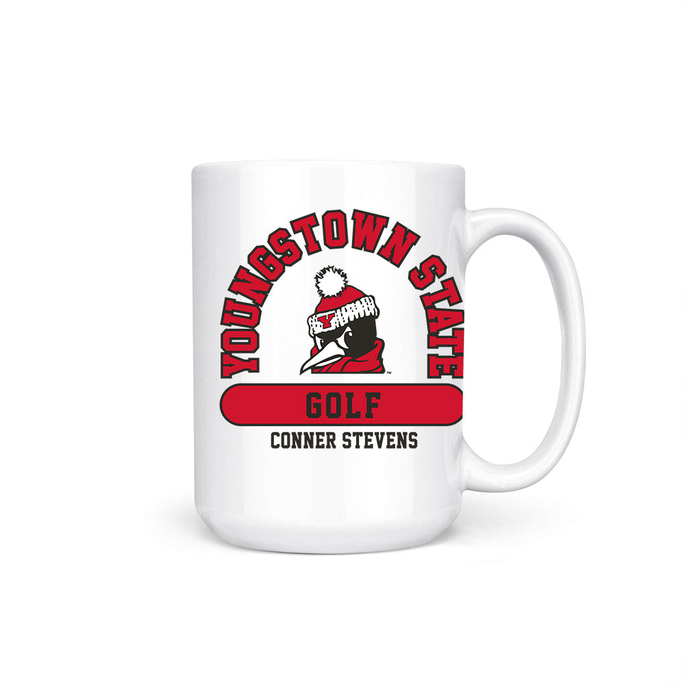 Youngstown State - NCAA Men's Golf : Conner Stevens - Coffee Mug-0