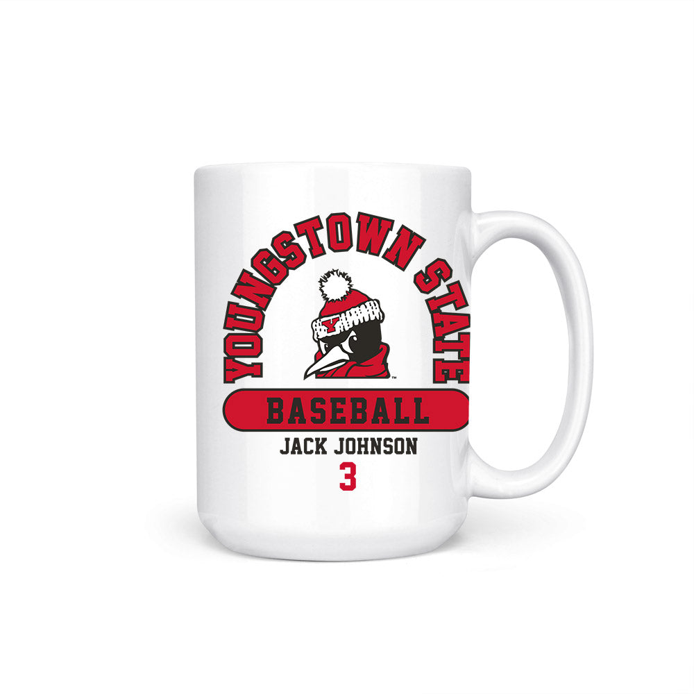 Youngstown State - NCAA Baseball : Jack Johnson - Coffee Mug-0