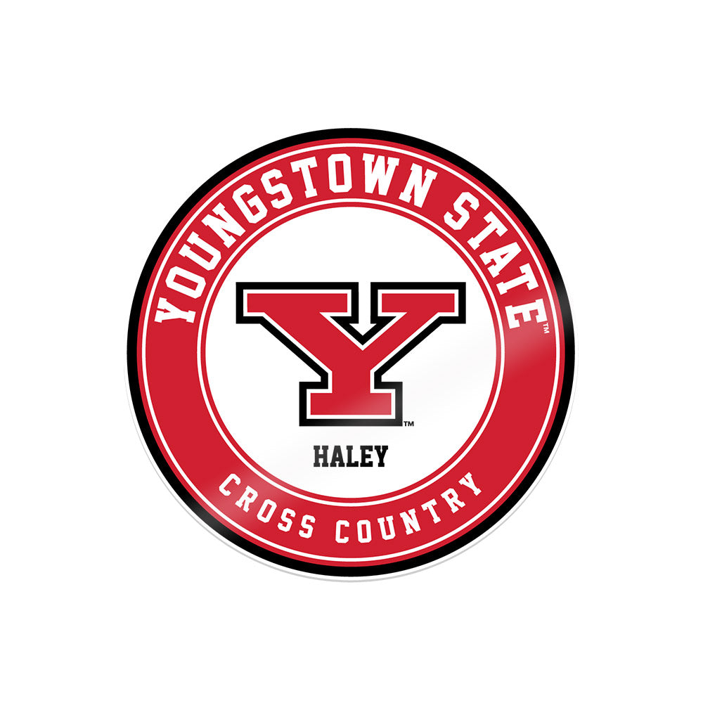 Youngstown State - NCAA Men's Cross Country : Zac Haley - Sticker-0