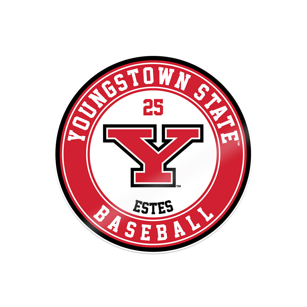 Youngstown State - NCAA Baseball : Sumner Estes - Sticker-0