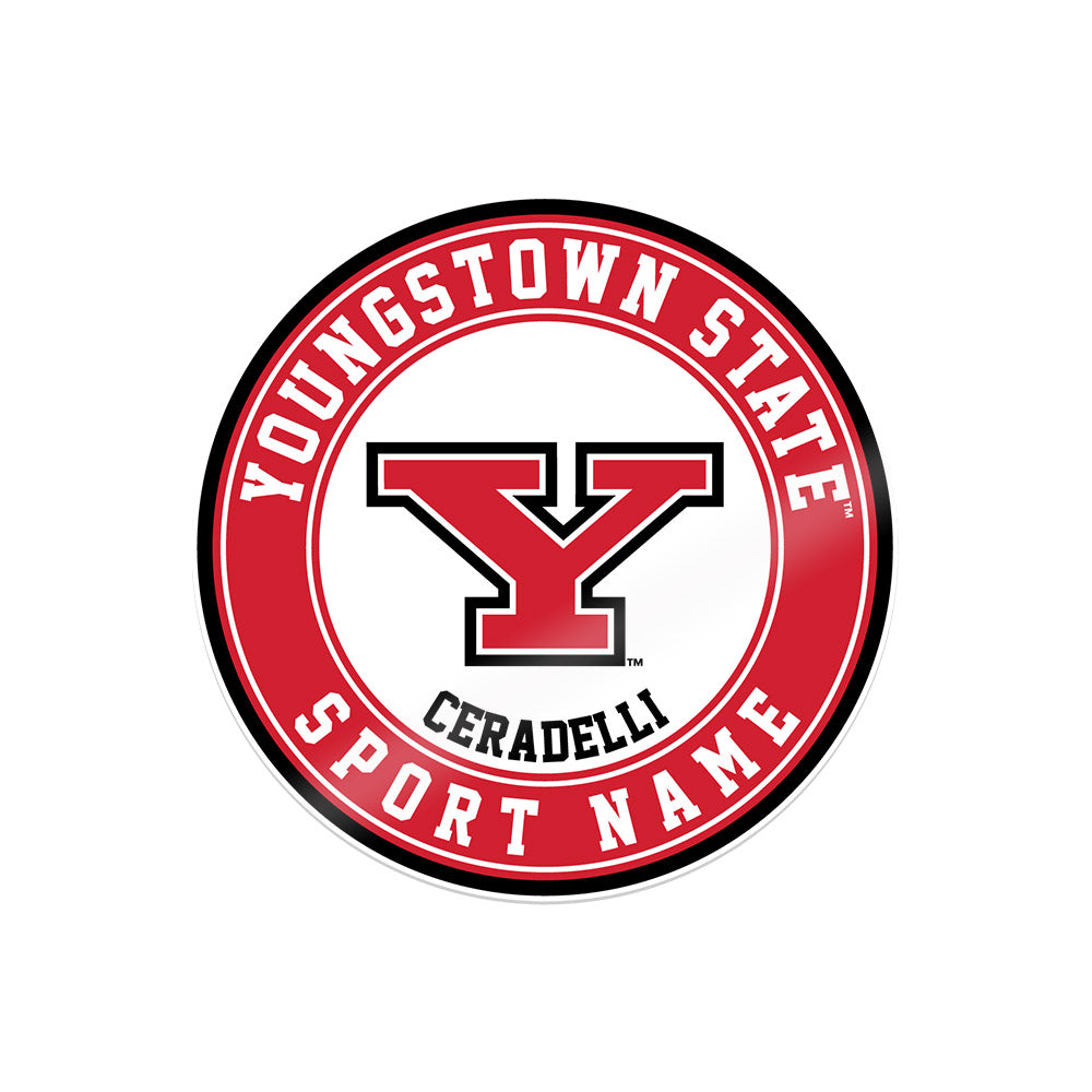 Youngstown State - NCAA Men's Tennis : Matteo Ceradelli - Sticker-0