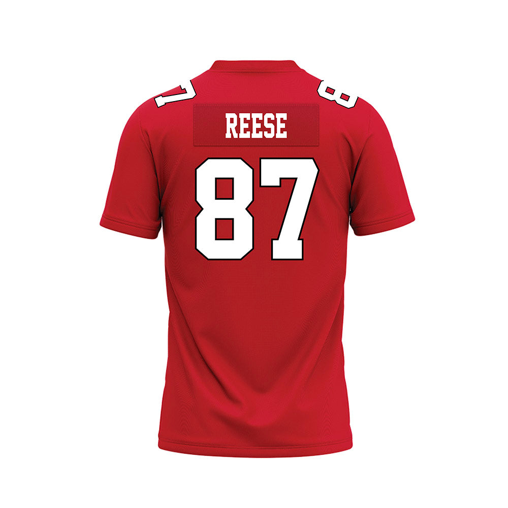 Youngstown State - NCAA Football : Alex Reese - Red Premium Football Jersey-1