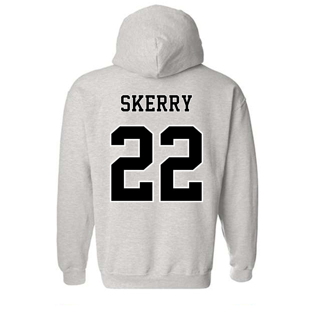 Towson - NCAA Men's Basketball : Ryan Skerry - Classic Fashion Shersey Hooded Sweatshirt-1