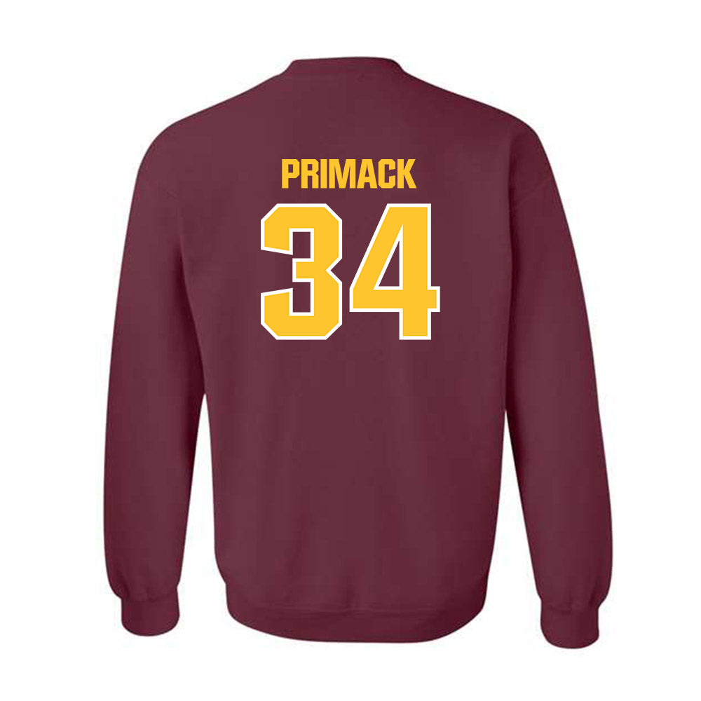 Central Michigan - NCAA Women's Soccer : Taylor Primack - Classic Shersey Crewneck Sweatshirt-1