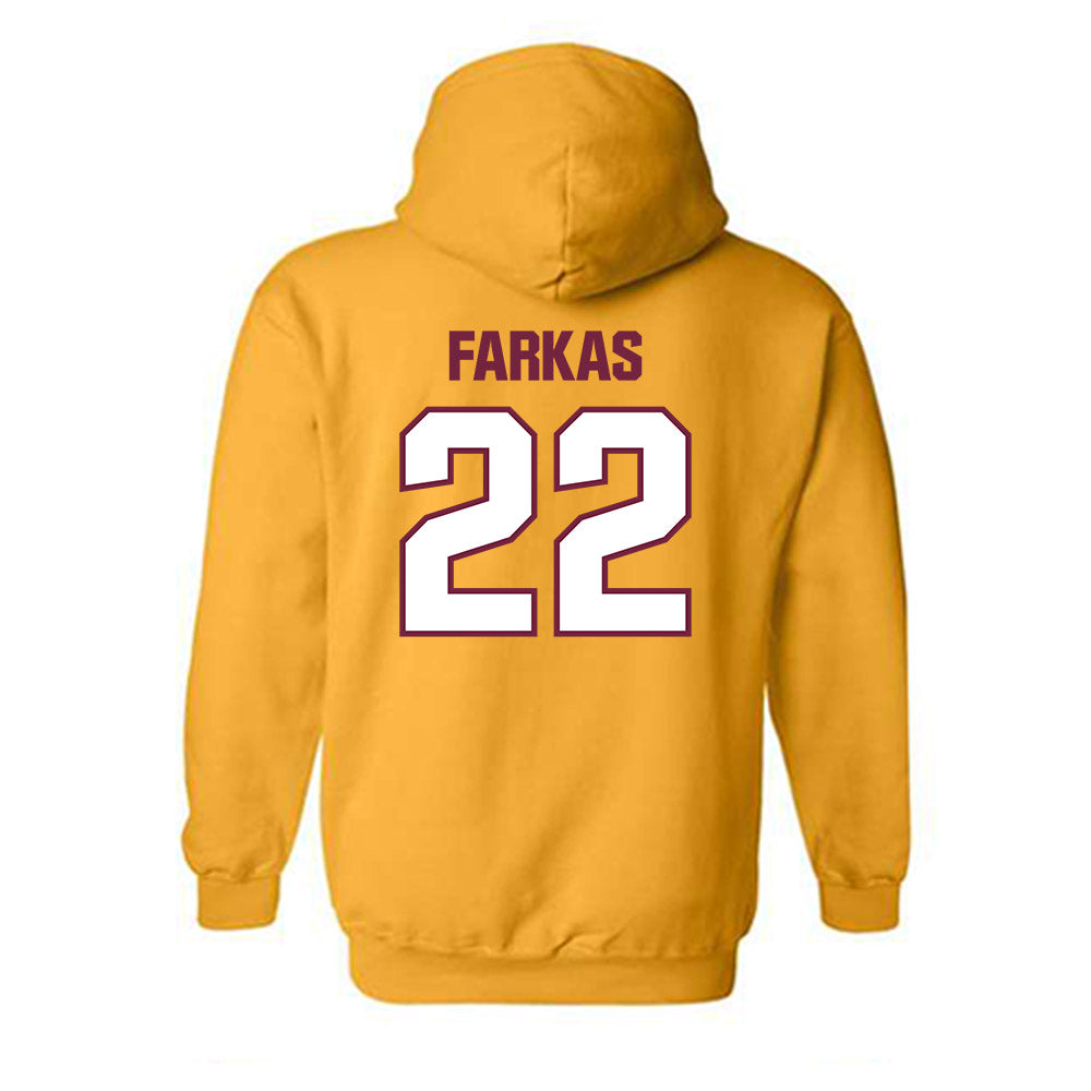 Central Michigan - NCAA Women's Soccer : Ella Farkas - Classic Shersey Hooded Sweatshirt-1