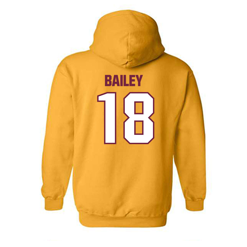 Central Michigan - NCAA Baseball : Hayden Bailey - Classic Shersey Hooded Sweatshirt-1