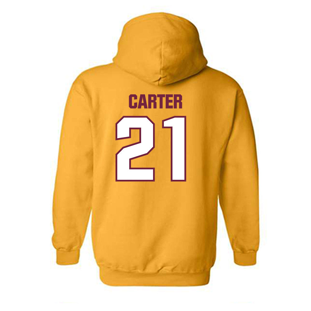 Central Michigan - NCAA Softball : Alexa Carter - Classic Shersey Hooded Sweatshirt-1