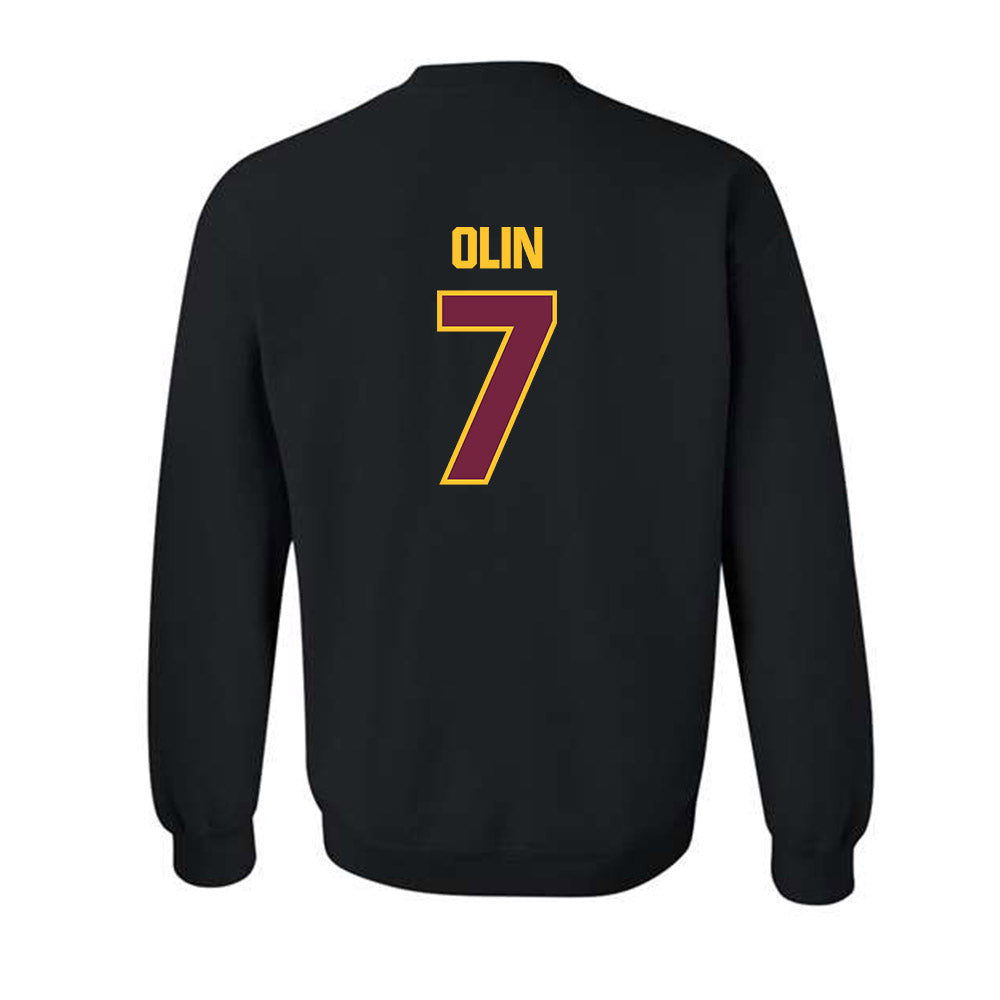Central Michigan - NCAA Women's Volleyball : Abby Olin - Classic Shersey Crewneck Sweatshirt-1