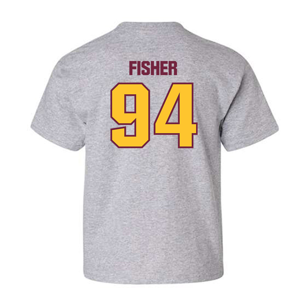 Central Michigan - NCAA Football : Dylan Fisher - Classic Shersey Youth T-Shirt-1