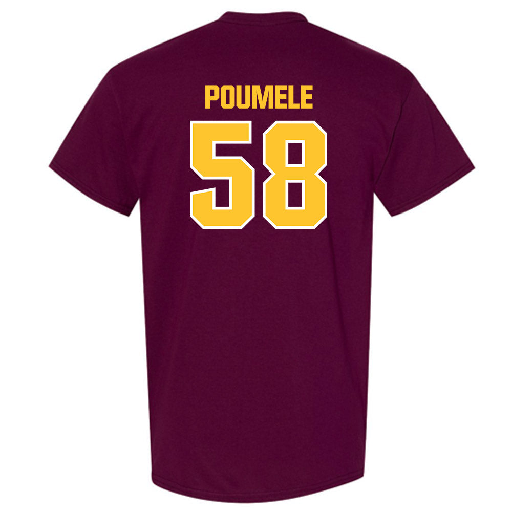 Central Michigan - NCAA Football : Apisa Poumele - Classic Shersey T-Shirt-1