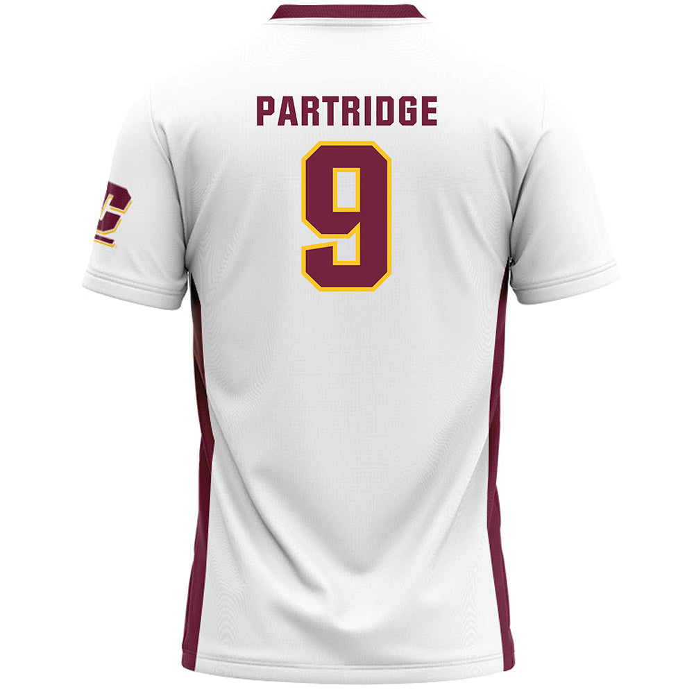 Central Michigan - NCAA Women's Lacrosse : Avery Partridge - White Lacrosse Jersey-1