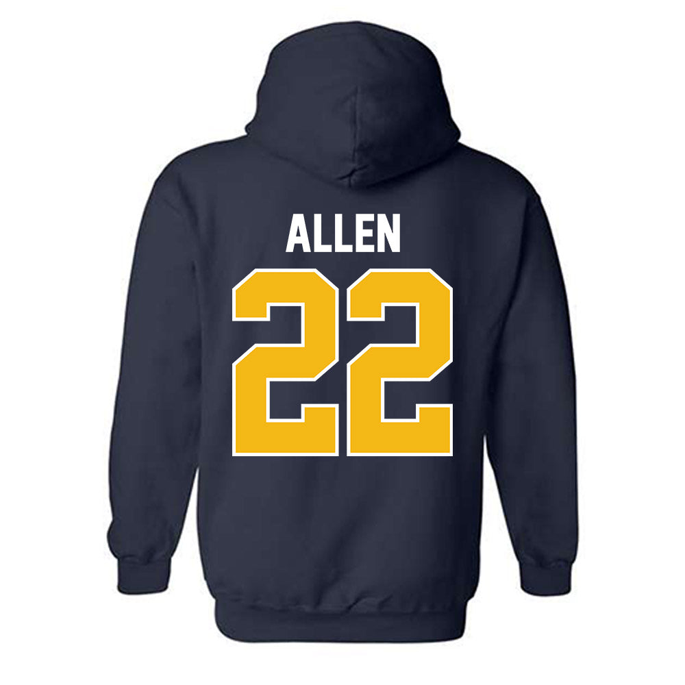 - NCAA Football : Ammon Allen - Classic Shersey Hooded Sweatshirt-1