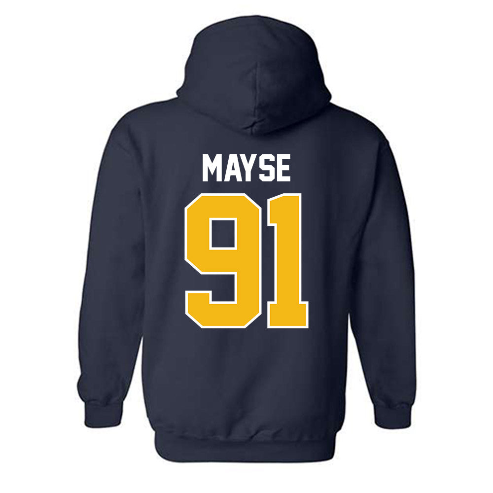 Northern Arizona - NCAA Football : Cole Mayse - Classic Shersey Hooded Sweatshirt-1