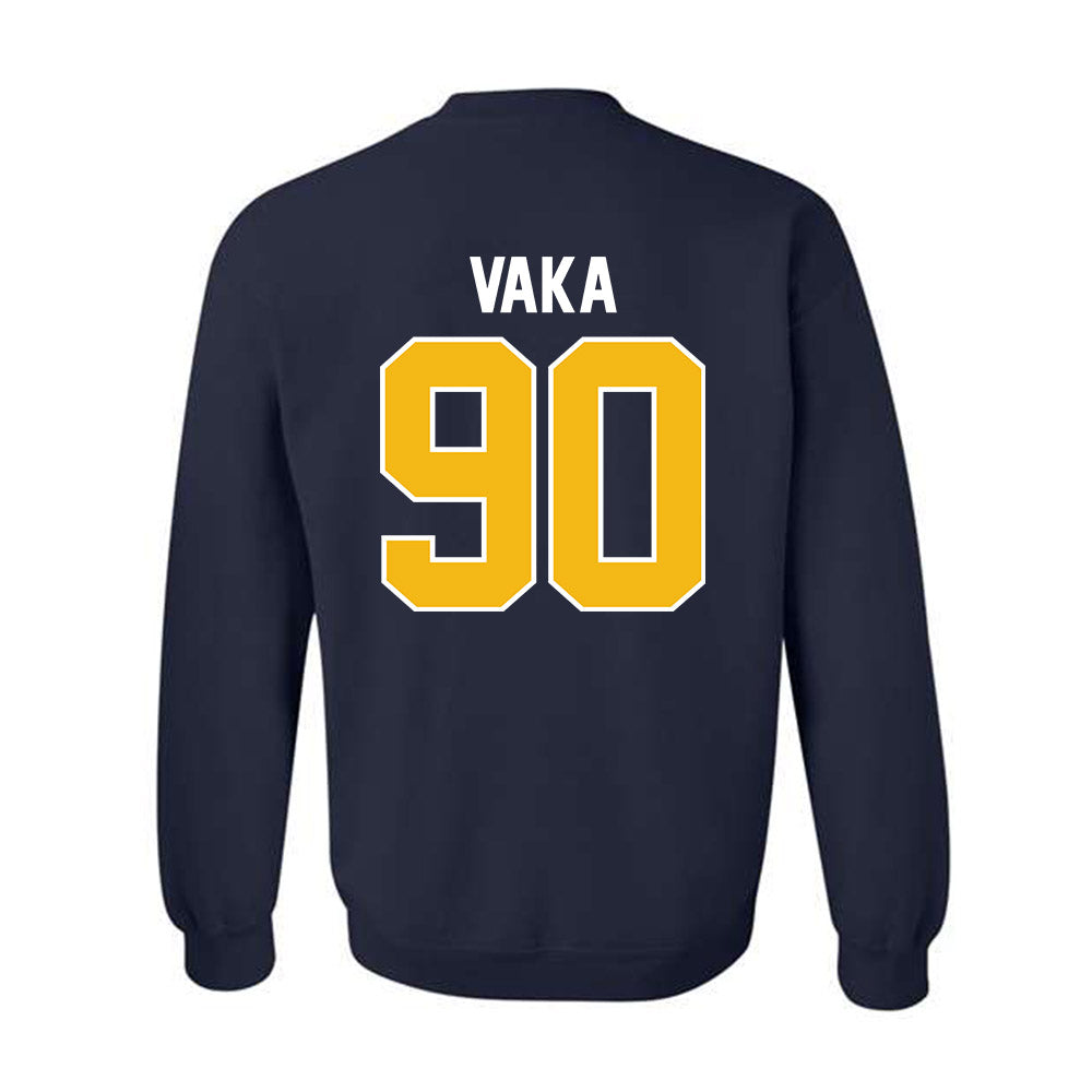 Northern Arizona - NCAA Football : Victory Vaka - Classic Shersey Crewneck Sweatshirt
