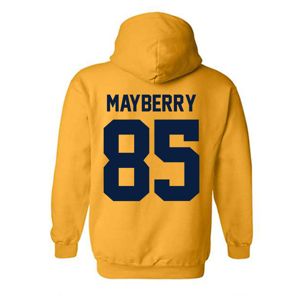 Northern Arizona - NCAA Football : Javery Mayberry - Classic Shersey Hooded Sweatshirt-1