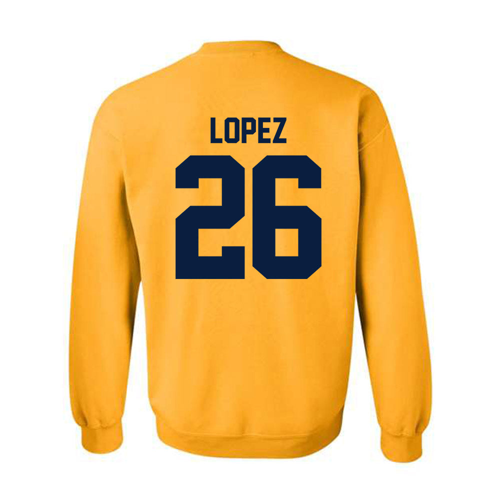Northern Arizona - NCAA Football : Isaiah Lopez - Classic Shersey Crewneck Sweatshirt