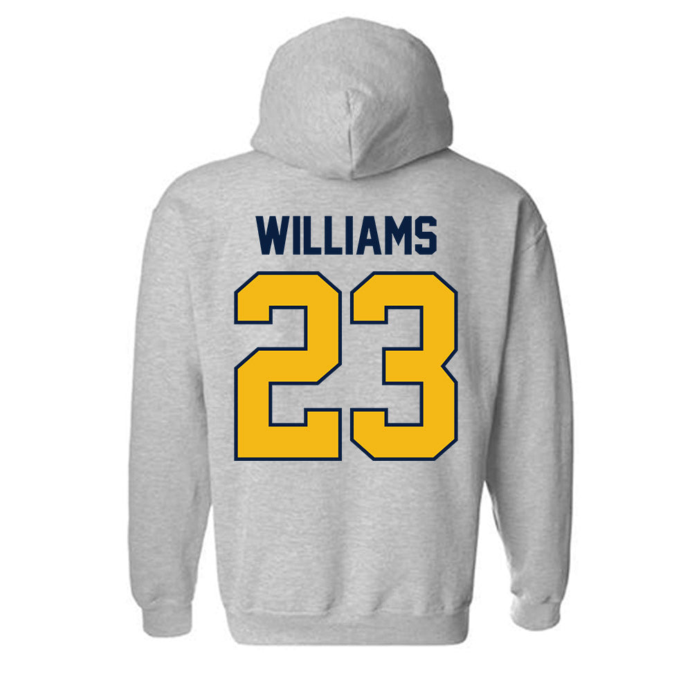 Northern Arizona - NCAA Women's Basketball : Kayla Williams - Classic Shersey Hooded Sweatshirt-1