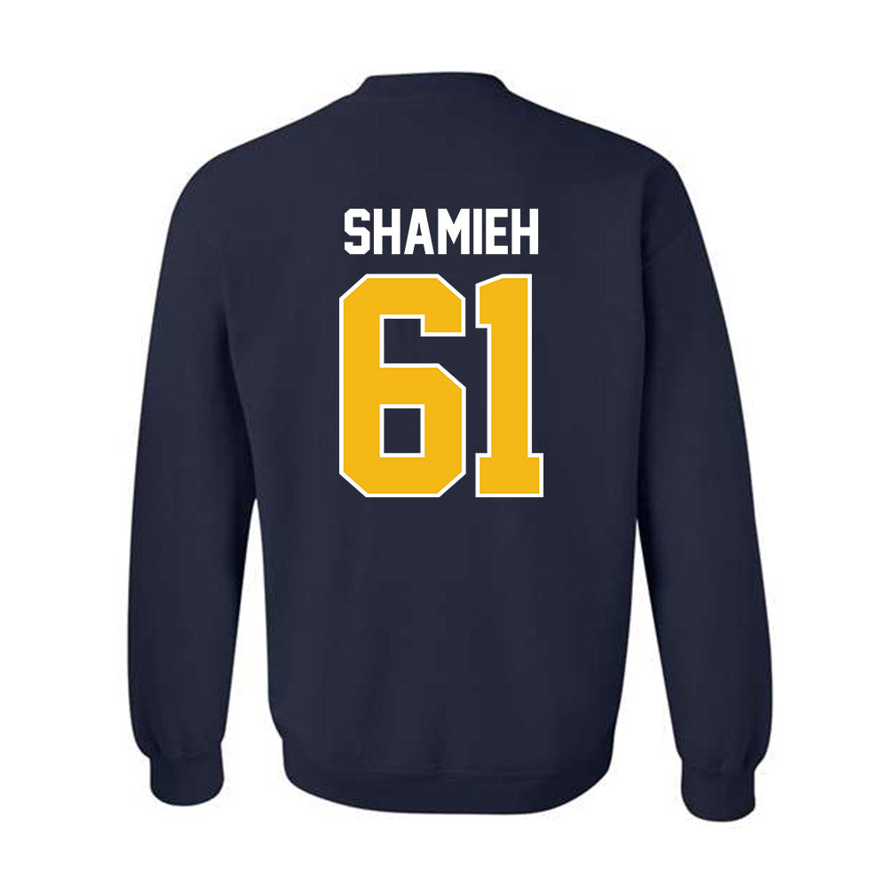 Northern Arizona - NCAA Football : Elias Shamieh - Classic Shersey Crewneck Sweatshirt-1