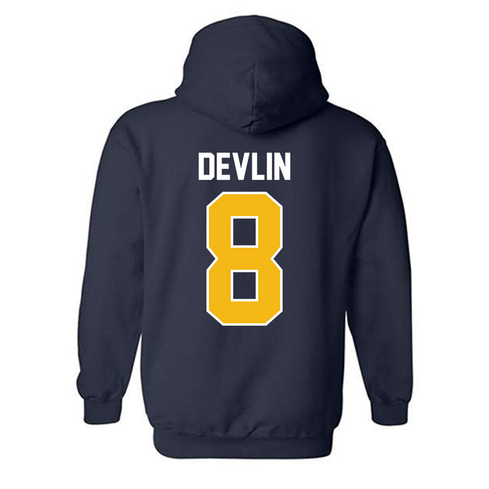 Northern Arizona - NCAA Women's Volleyball : Peyton Devlin - Classic Shersey Hooded Sweatshirt-1