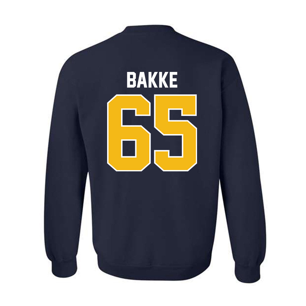 Northern Arizona - NCAA Football : Brady Bakke - Classic Shersey Crewneck Sweatshirt-1