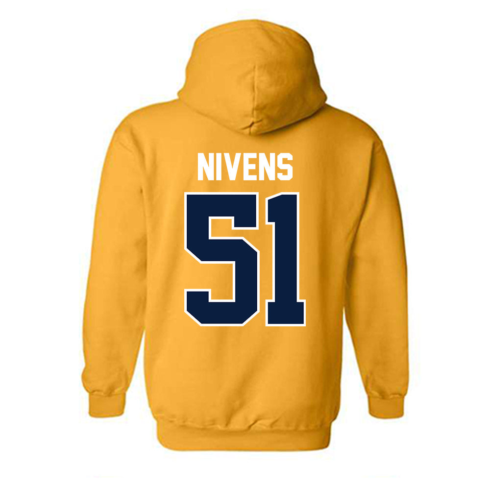 Northern Arizona - NCAA Football : Bobby Nivens - Classic Shersey Hooded Sweatshirt
