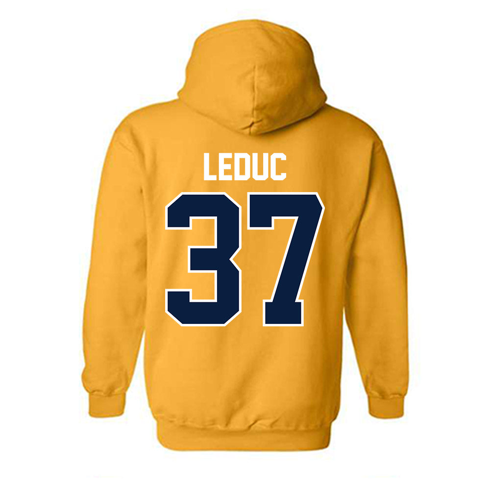 Northern Arizona - NCAA Football : Cooper LeDuc - Classic Shersey Hooded Sweatshirt-1