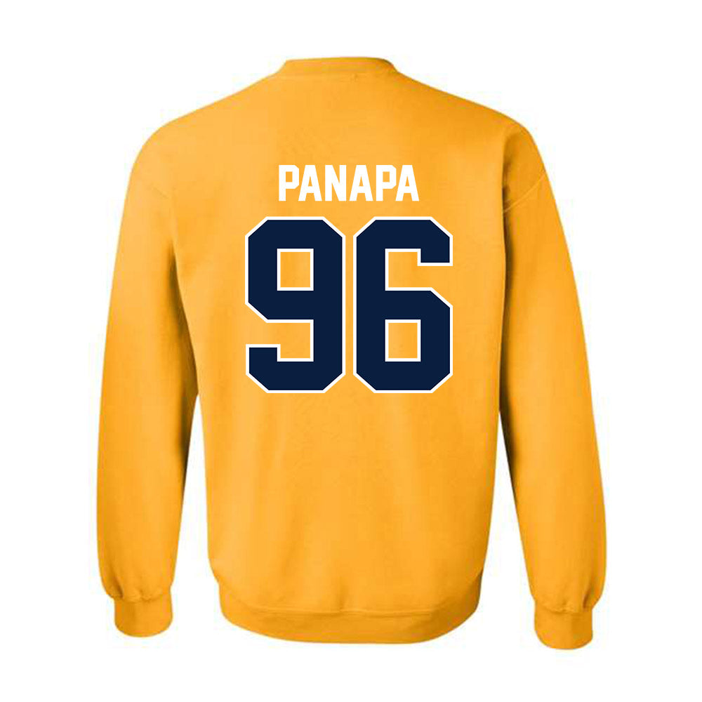 Northern Arizona - NCAA Football : Connor Panapa - Classic Shersey Crewneck Sweatshirt-1