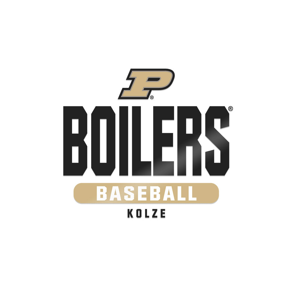 Purdue - NCAA Baseball : Nick Kolze - Sticker-0