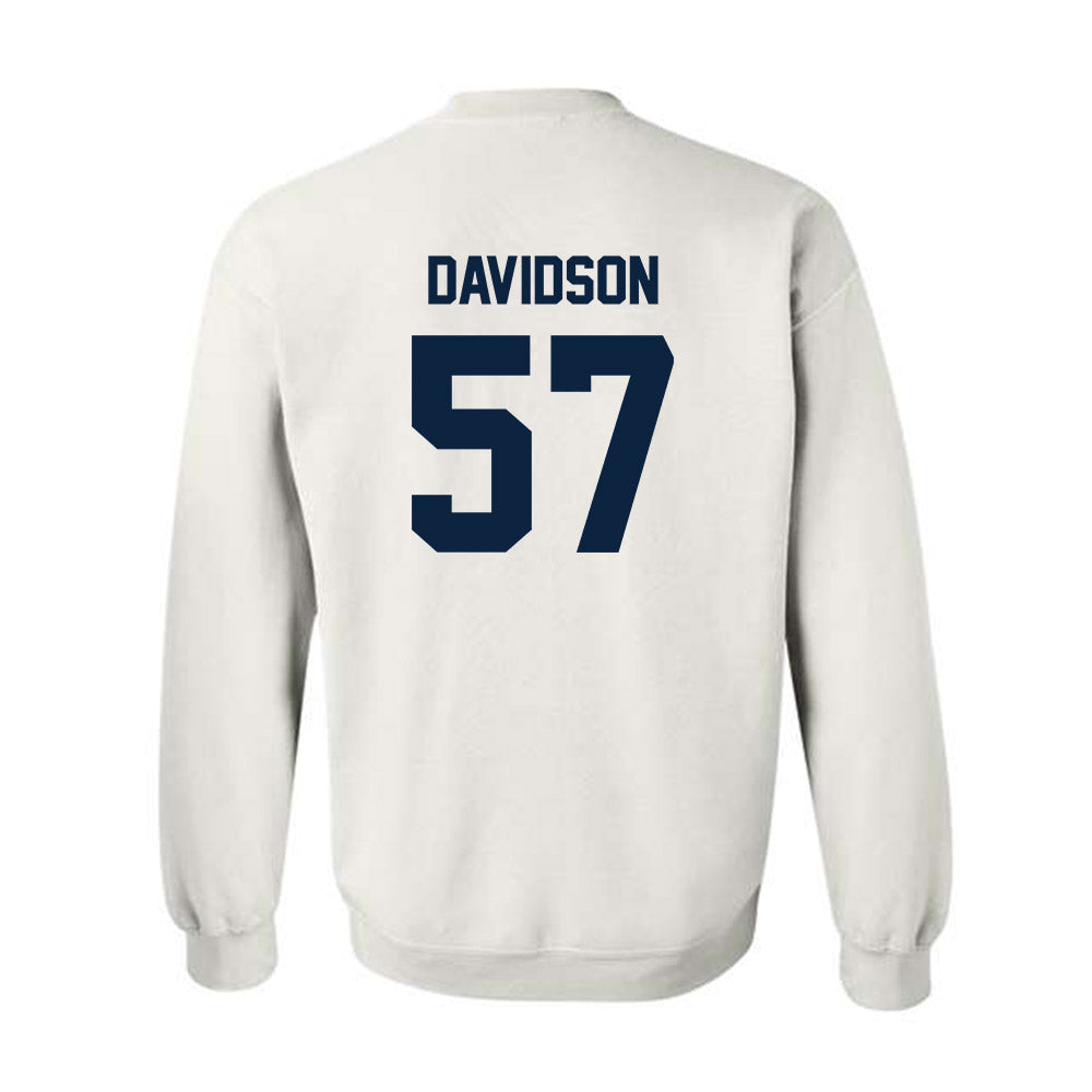 Samford - NCAA Football : Web Davidson - Classic Shersey Crewneck Sweatshirt-1