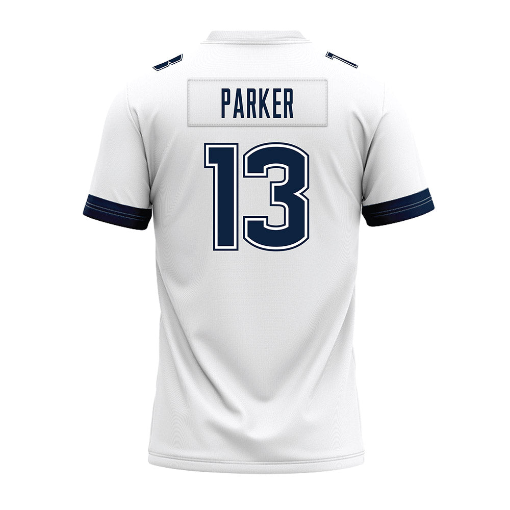 UConn - NCAA Football : Chris Parker - White Premium Football Jersey-1