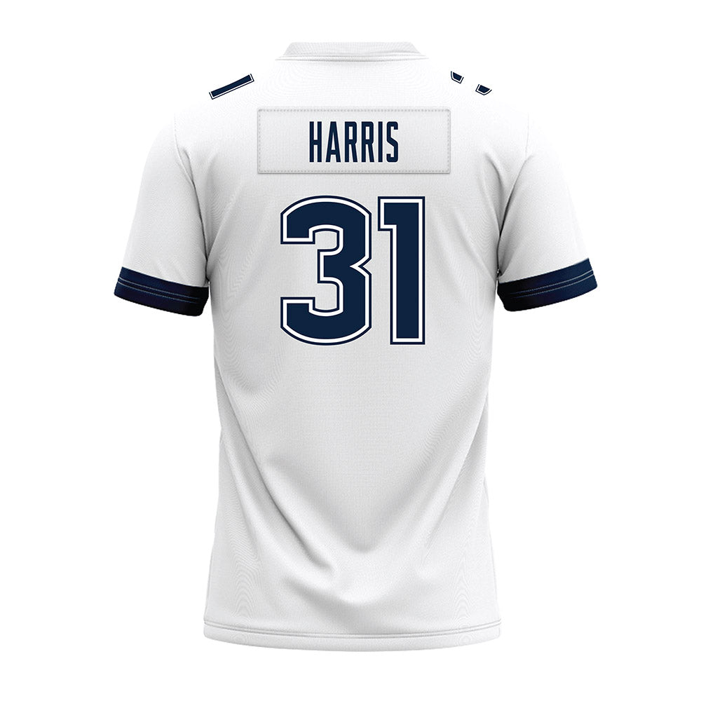 UConn - NCAA Football : Diandre Harris - White Premium Football Jersey-1
