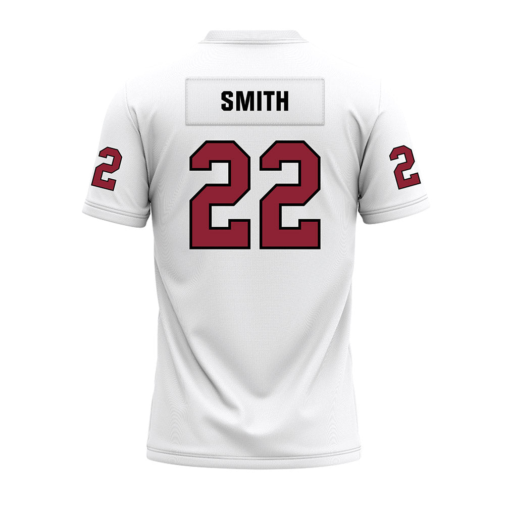 Troy - NCAA Football : Donnie Smith - White Premium Football Jersey-1