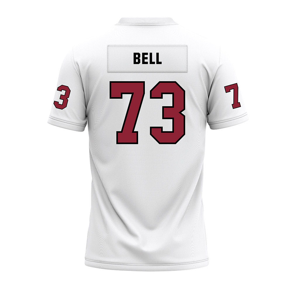 Troy - NCAA Football : Tyler Bell - White Premium Football Jersey-1