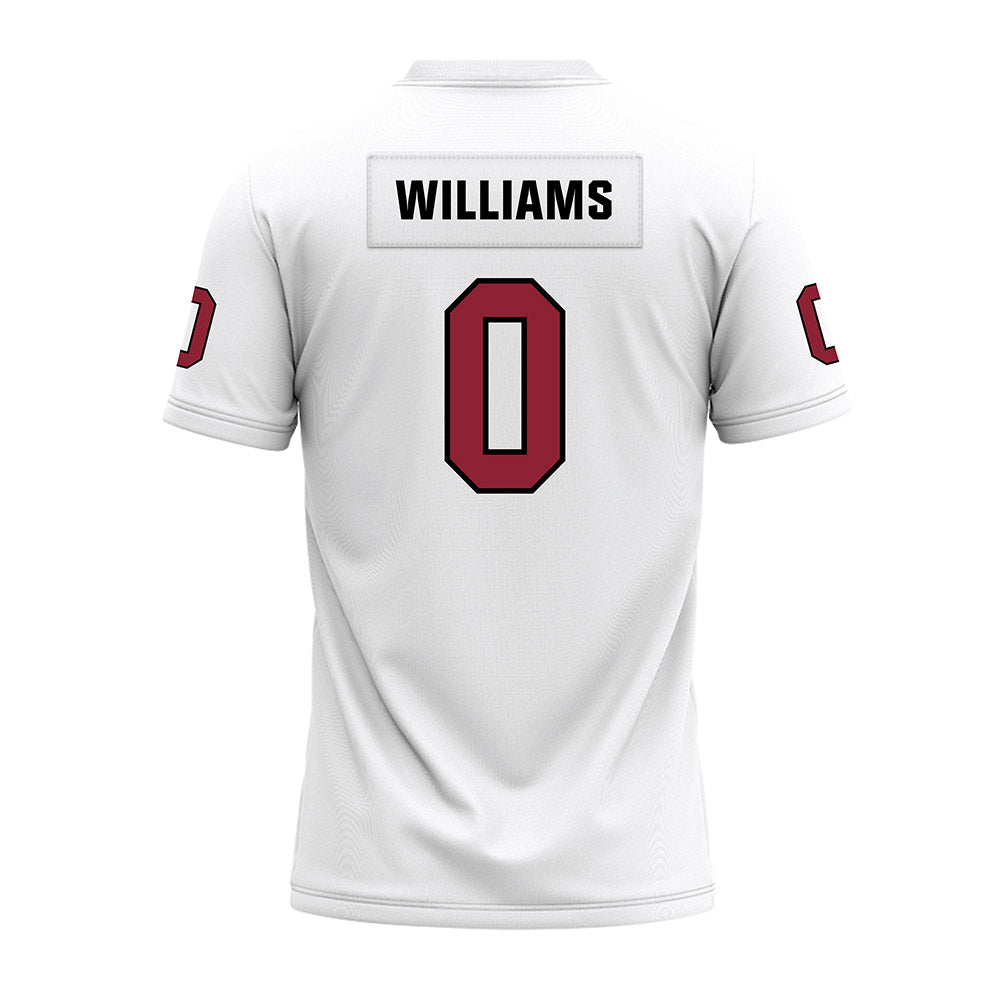Troy - NCAA Football : Jah-Mal Williams - White Premium Football Jersey-1
