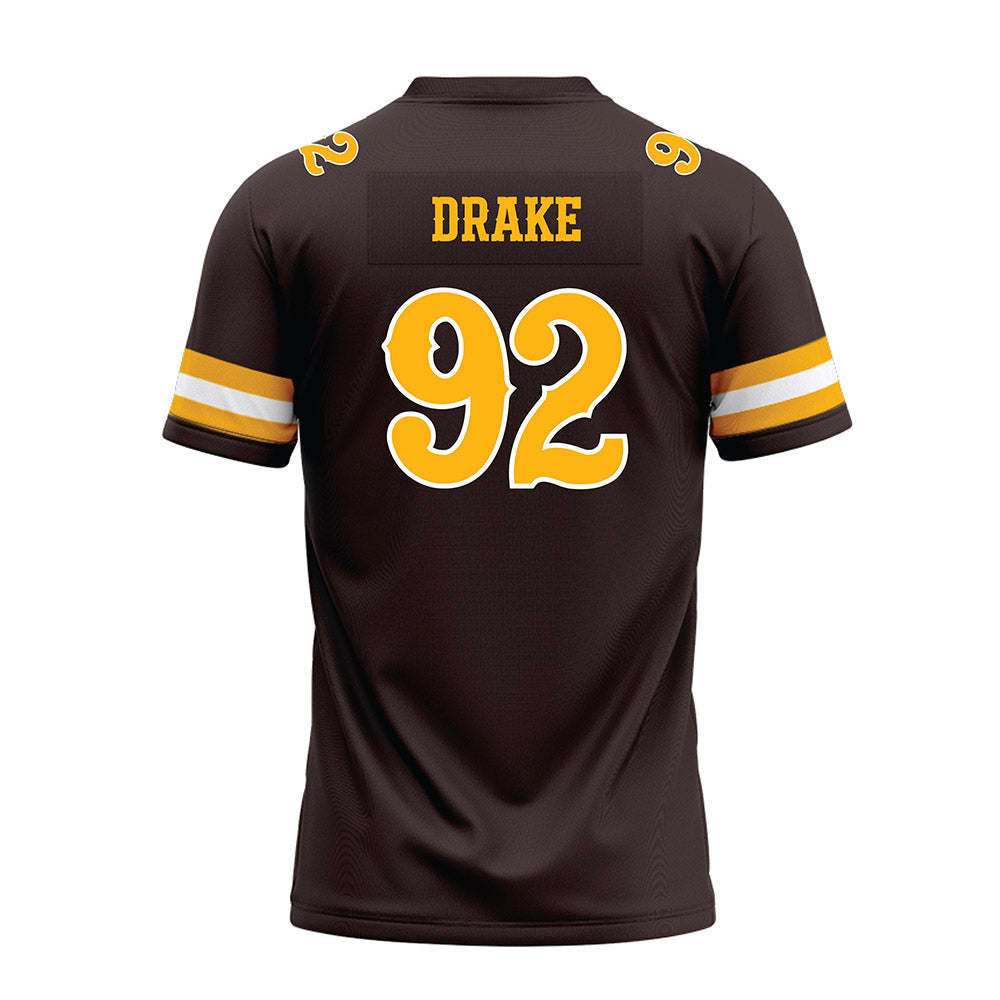 Wyoming - NCAA Football : Dante Drake - Premium Football Jersey